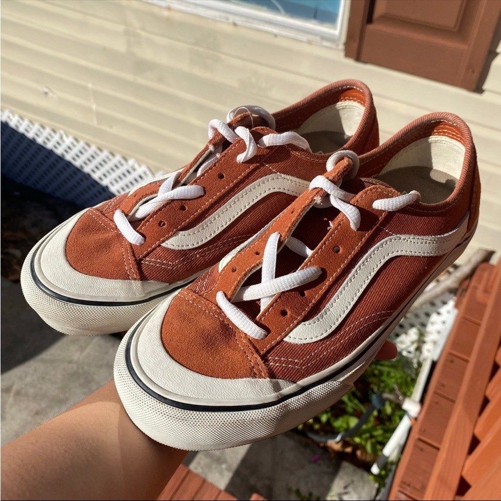 Orange Vans